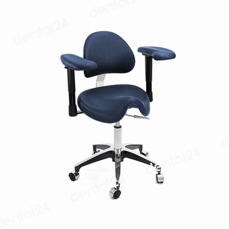 Chair saddle stool - MIKA (Indigo)
