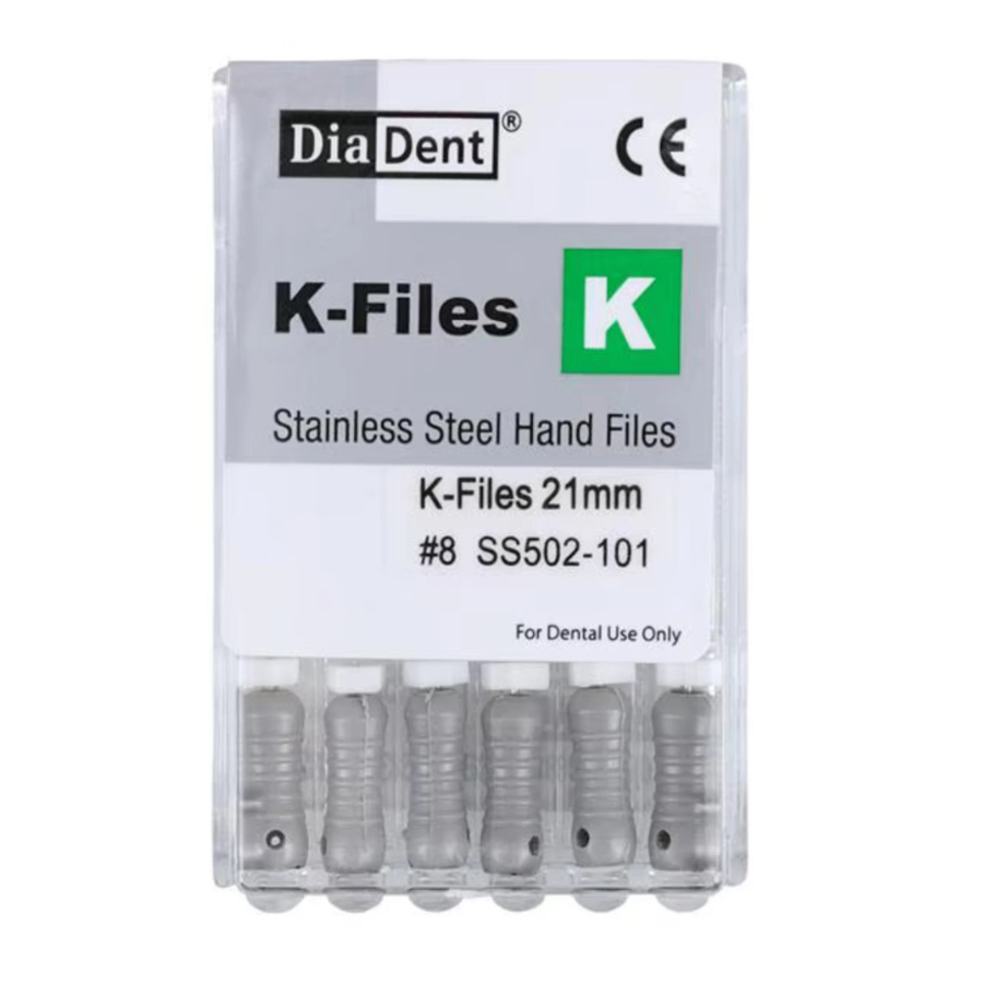 K-file 21mm(Stainless Steel)08~80(Diadent)
