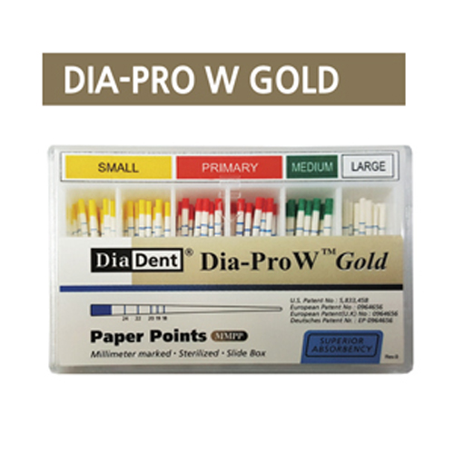 다이아프로W Gold 페이퍼포인트(웨이브원파일전용)(Diadent)